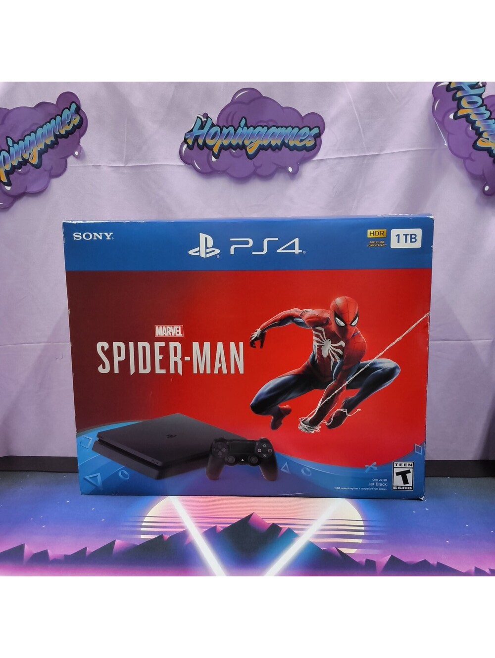 Sony PlayStation 4 Slim 1TB Marvel's Spider-Man Console Box New